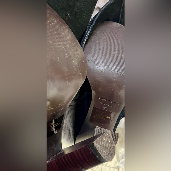 Colin Stuart Tall  Black Suede Women's High Knee Boots Chic Boho Trendy
Size 10 - Picture 8 of 8